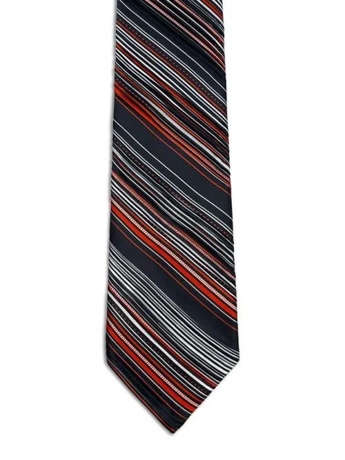pleated neckties